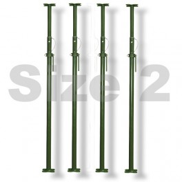 Pack of 4 - Size 2 Acrow Props